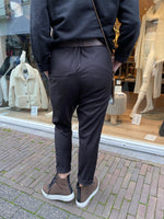 Afbeelding in Gallery-weergave laden, Pants Baggy Elastic Waistband P31 1900 Nero
