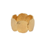 Afbeelding in Gallery-weergave laden, Ten Cent In A Row Ring R2253 Gold Plated
