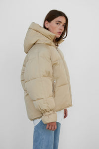 Kylie Down Jacket 339 Sand