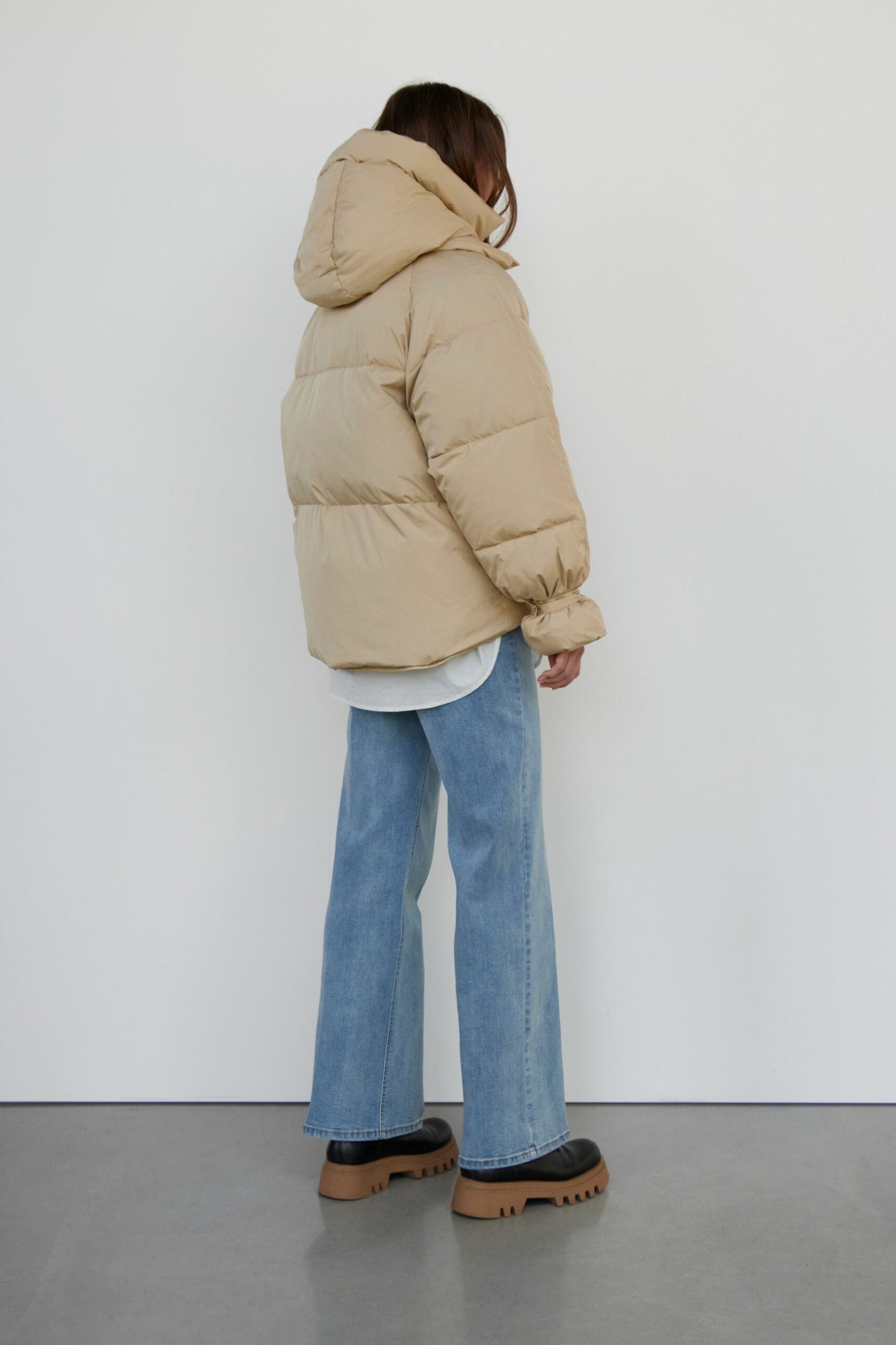 Kylie Down Jacket 339 Sand