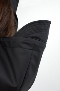 London Long Raincoat 487 Black