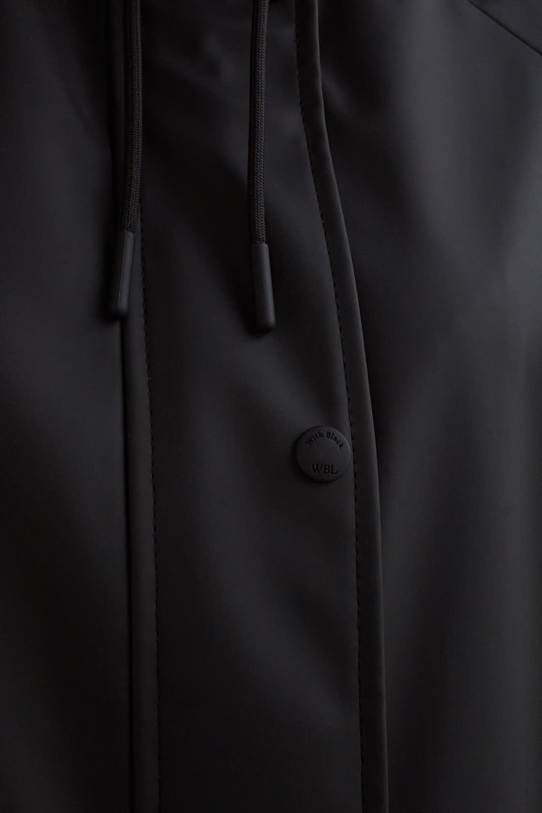 London Long Raincoat 487 Black