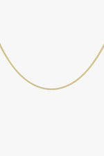 Afbeelding in Gallery-weergave laden, Curb Chain Necklace Gold YVKE_20790
