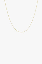 Afbeelding in Gallery-weergave laden, Stud Chain Necklace 45cm WTNK049 Gold Plated
