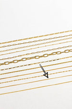Afbeelding in Gallery-weergave laden, Curb Chain Necklace Gold YVKE_20790
