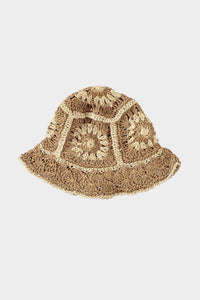 Crochet Hat CM3579 Taupe