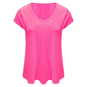 Basic T-shirt Linnen 2501