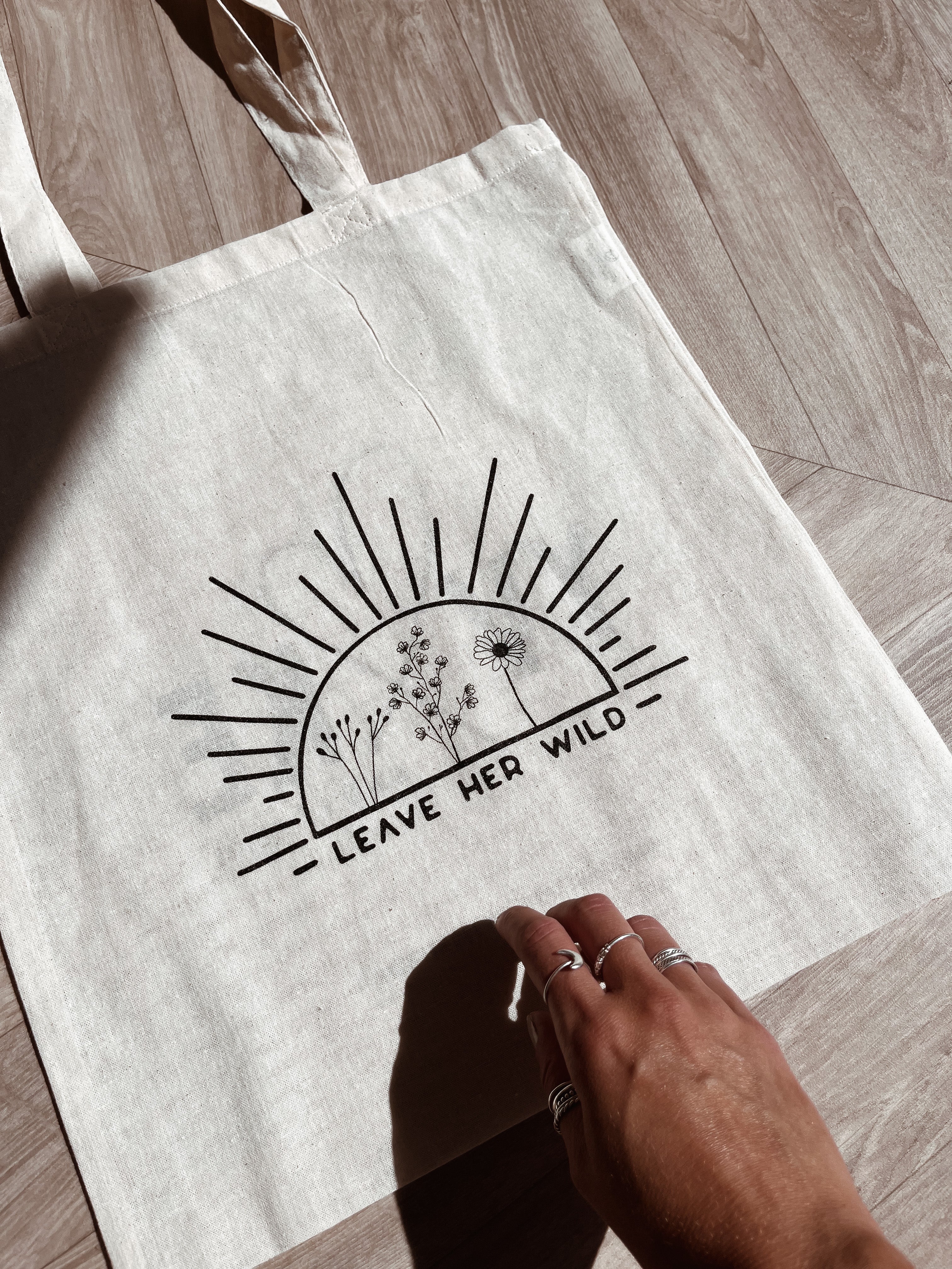 Tote Bag “Leave her Wild”